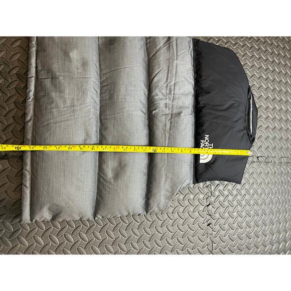 The North Face Women’s 1996 Retro Nuptse Vest‎ Gray Black 700 Down Size Large - Picture 8 of 9